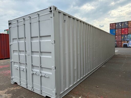 ４０F中古コンテナ　ライトグレー塗装済（スタンダード）1