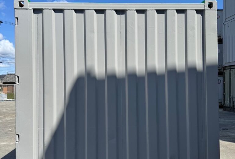 10F海上中古コンテナ ライトグレー塗装【天井のみランダム塗装色】3