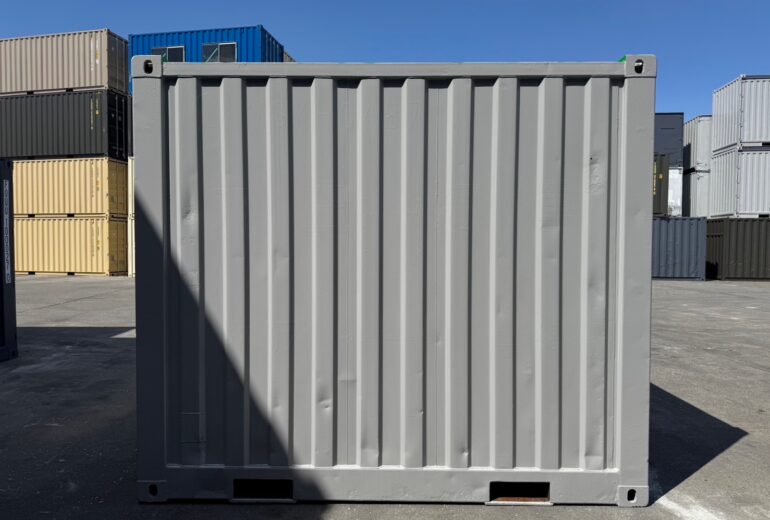 10F海上中古コンテナ ライトグレー塗装【天井のみランダム塗装色】4