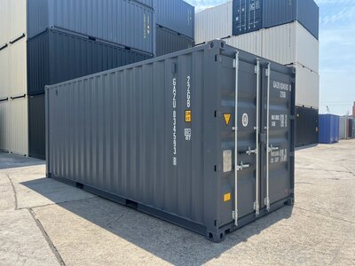 ２０F新品コンテナ　ダークグレー【期間限定特別価格】2