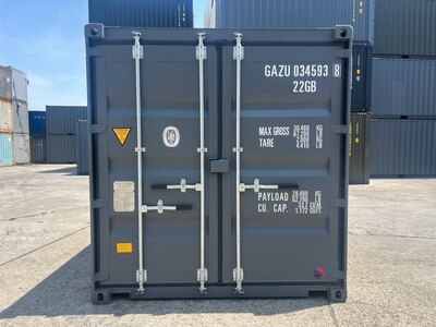 ２０F新品コンテナ　ダークグレー【期間限定特別価格】3
