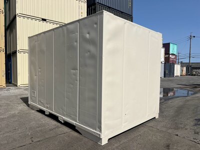 １２F中古スーパーUR真空断熱コンテナ　クリーム塗装2