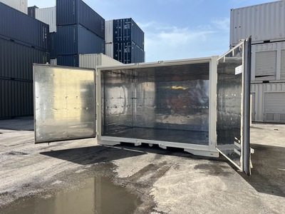 １２F中古スーパーUR真空断熱コンテナ　クリーム塗装6
